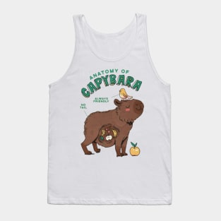 Anatomy of a Capybara Tank Top